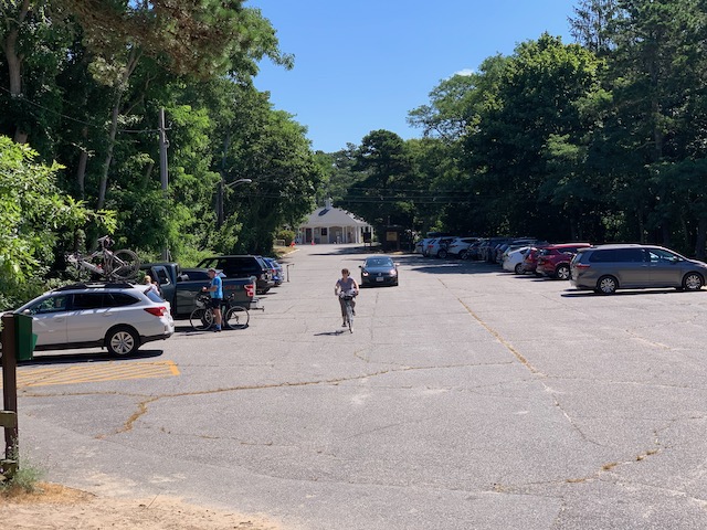 A car parked on the side of a road
Description automatically generated
